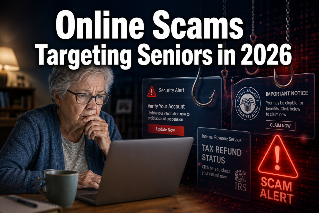 Online scams targeting seniors in 2026