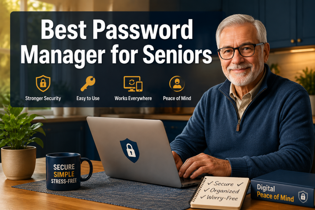 Best Password Manager for Seniors: Easy Tools to Protect Logins Without Remembering Them All