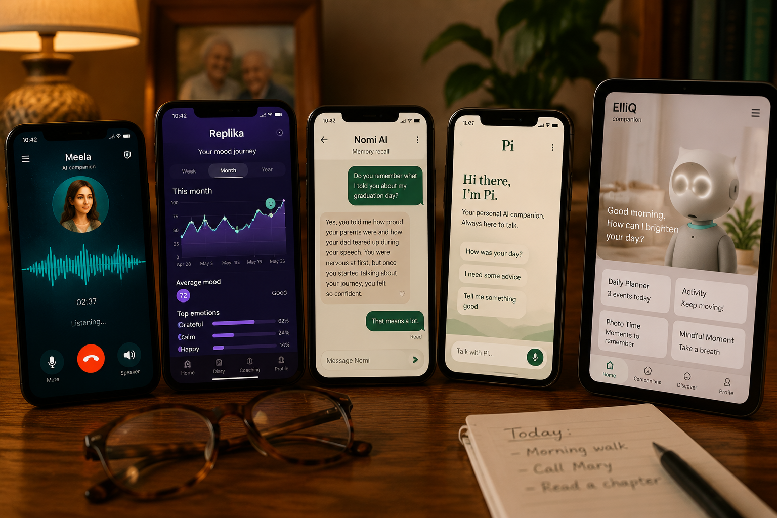 Honest Reviews: The Best AI Companion Apps for Seniors Who Live Alone