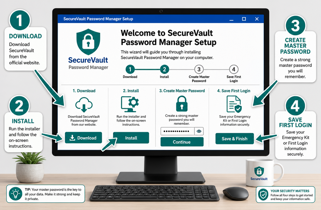 How to Set Up a Password Manager: Step-by-Step