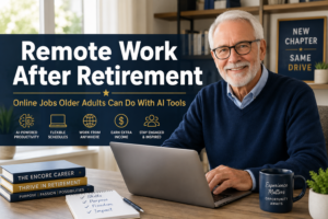 Remote Work After Retirement: Online Jobs Older Adults Can Do With Help From AI Tools