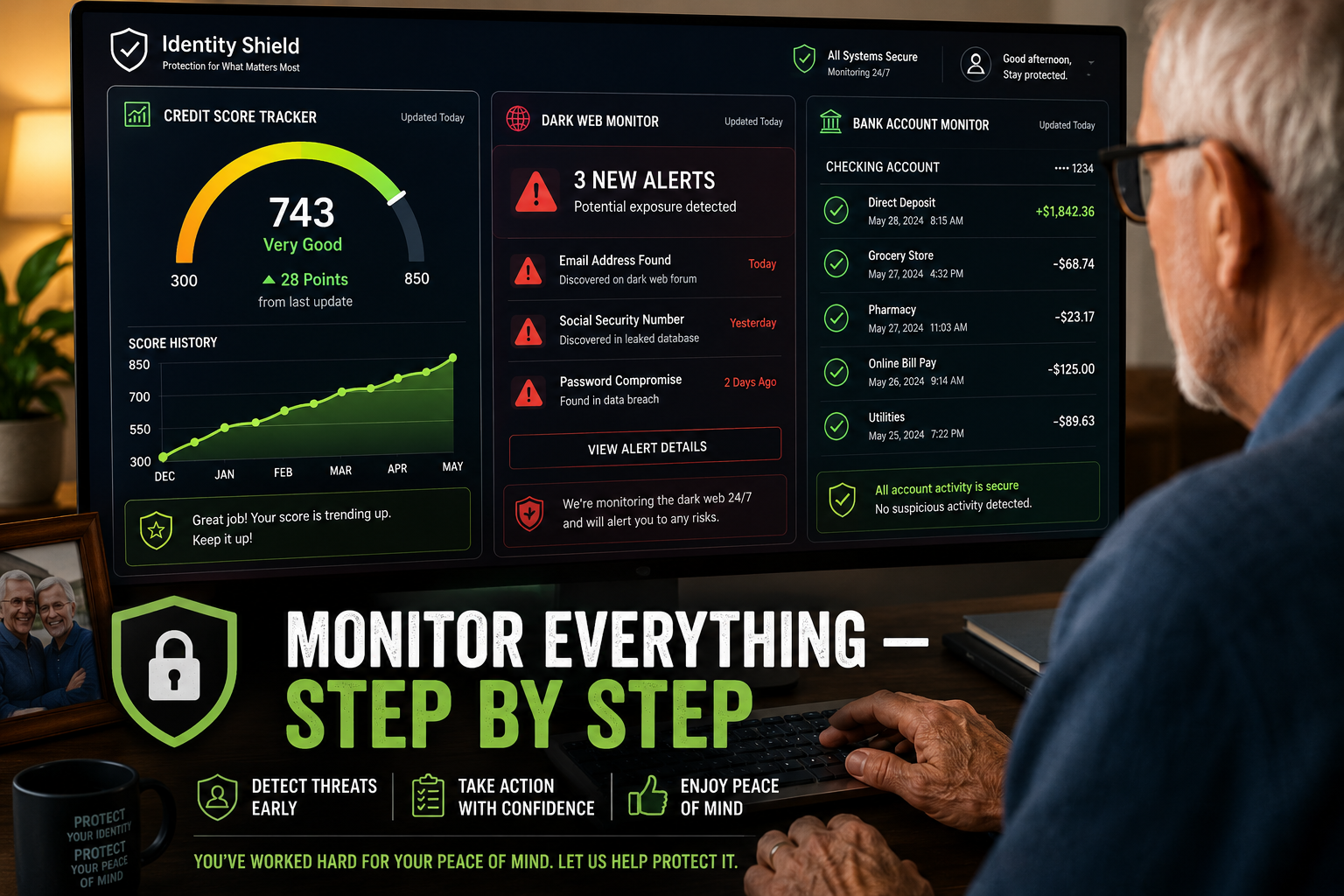 Step 5 — Monitor Your Credit and Dark Web Exposure